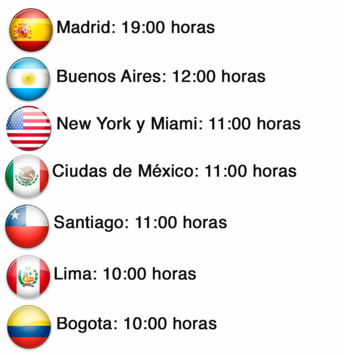 Horarios Webinar