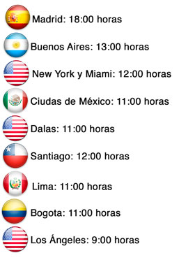 Horarios webinar coaching online